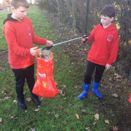 Litter picking!